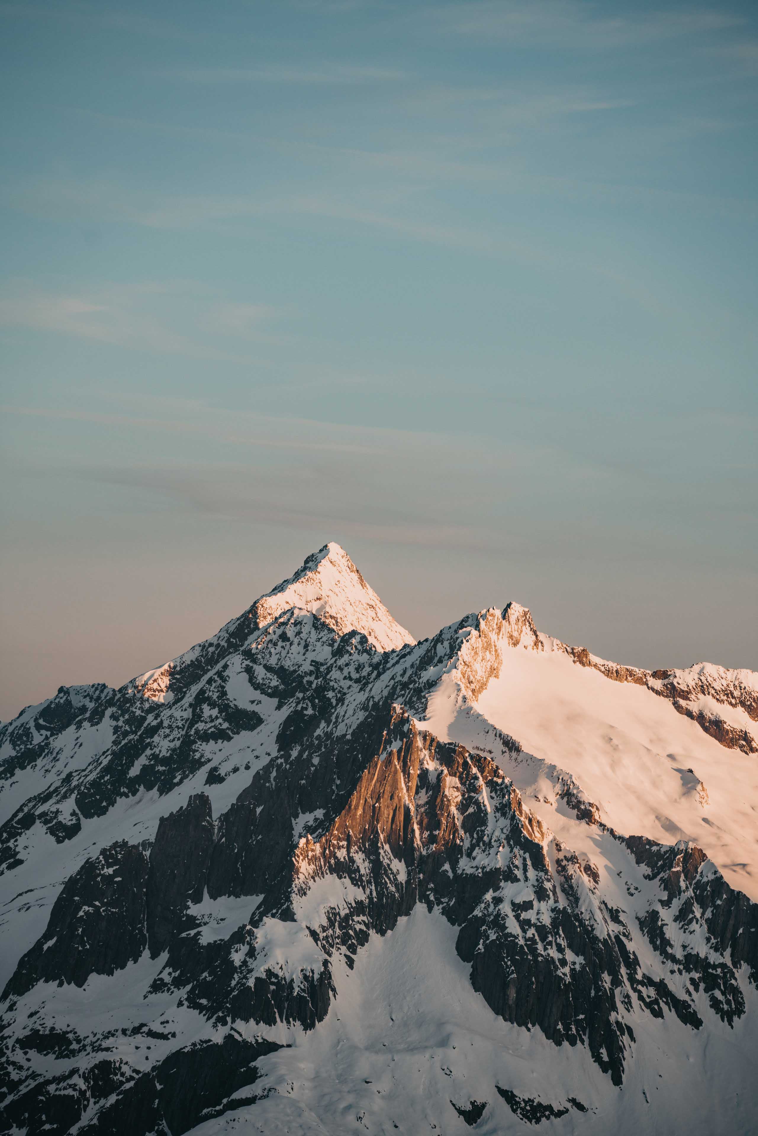 Alps in the morning light